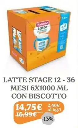 Iperbimbo Piasmon Latte offerta