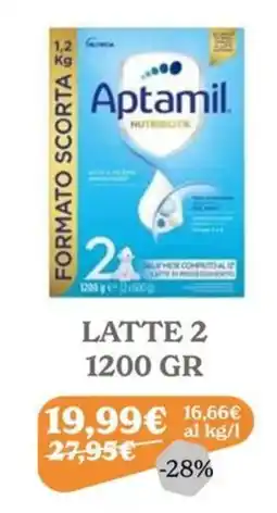 Iperbimbo Latte 2 Aptamil offerta