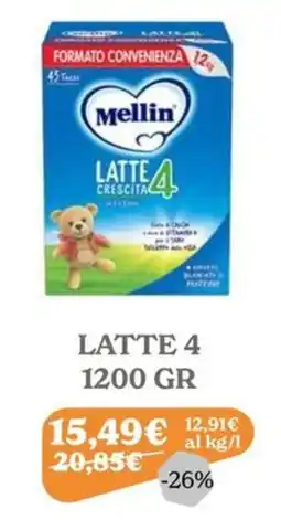 Iperbimbo Mellin Latte Crescita 4 offerta