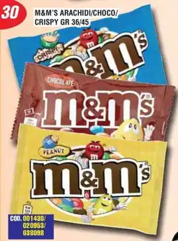 Immenso Cash M&M's offerta