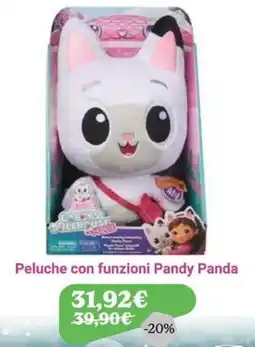Iperbimbo Peluche con funzioni Pandy Panda offerta