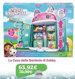 Iperbimbo La Casa delle Bambole di Gabby offerta