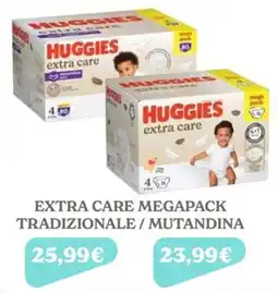 Iperbimbo Huggies extra care offerta