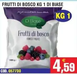 Immenso Cash Frutti di bosco Di Biase offerta