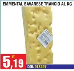 Immenso Cash Emmenthal Bavarese offerta