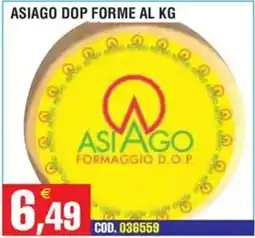 Immenso Cash Asiago Formaggio D.O.P. offerta