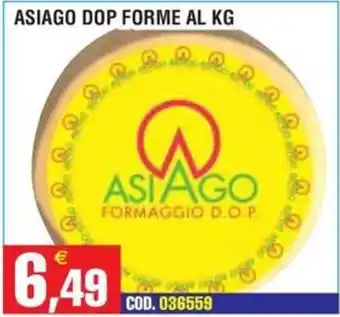 Immenso Cash Asiago Formaggio D.O.P. offerta