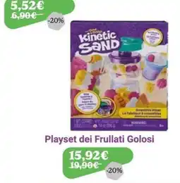 Iperbimbo Kinetic Sand Playset dei Frullati Golosi offerta