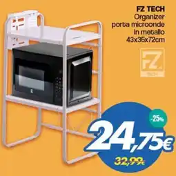 Franzy's FZ TECH Organizer porta microonde in metallo offerta