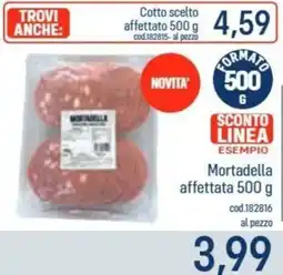 Talento Professional Store Mortadella affettata offerta