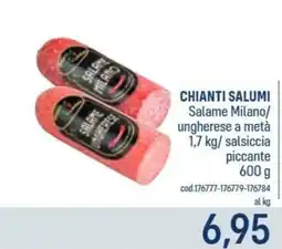 Talento Professional Store Chianti Salumi Salame Milano offerta