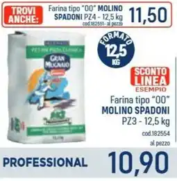 Talento Professional Store Farina tipo "00" Molino Spadoni offerta
