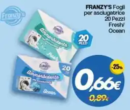 Franzy's Franzy's Fogli per asciugatrice offerta