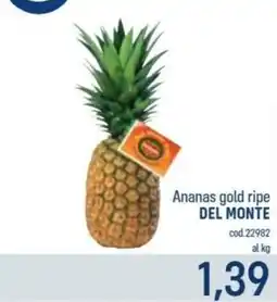 Talento Professional Store Ananas gold ripe DEL MONTE offerta