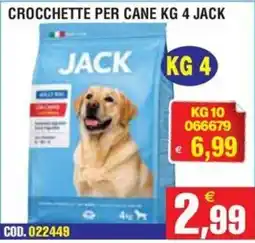 Immenso Cash Crocchette per cane Jack offerta
