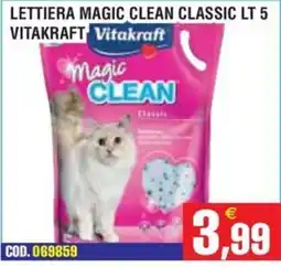 Immenso Cash Lettiera magic clean classic vitakraft offerta