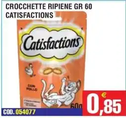 Immenso Cash Crocchette ripiene Catisfactions offerta