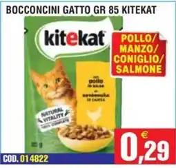 Immenso Cash Bocconcini gatto Kitekat offerta