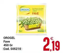Centro Cash Orogel Fave offerta