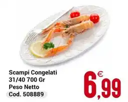 Centro Cash Scampi Congelati offerta