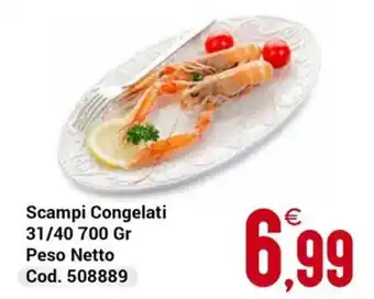 Scampi Congelati