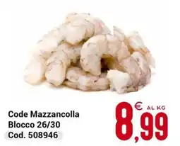 Centro Cash Code Mazzancolla offerta