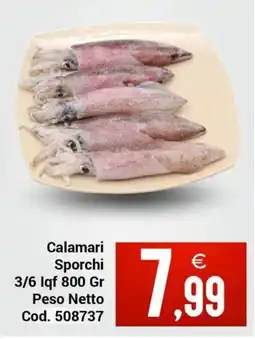 Centro Cash Calamari Sporchi offerta