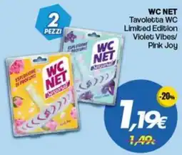 Franzy's WC NET Tavoletta WC Limited Edition Violet Vibes/Pink Joy offerta