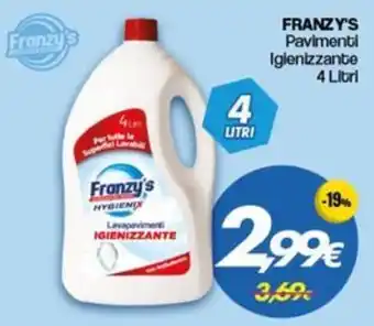 Franzy's Lavapavimenti Igienizzante