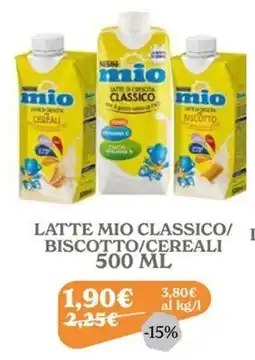 Iperbimbo Latte mio classico offerta