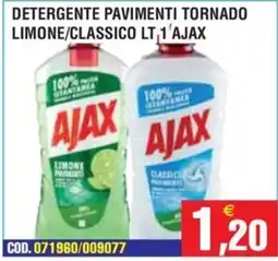 Immenso Cash Detergente pavimenti tornado ajax offerta