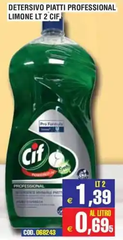 Immenso Cash Detersivo piatti professional limone Cif offerta
