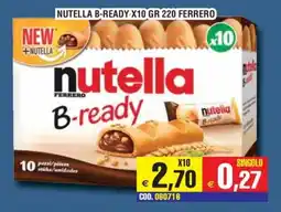 Immenso Cash Ferrero Nutella B-ready offerta