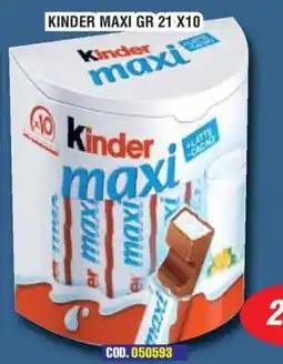Immenso Cash Kinder maxi offerta
