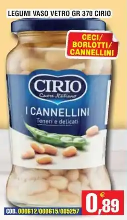 Immenso Cash I cannellini Cirio offerta