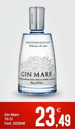 Centro Cash Gin Mare Mediterranean Gin Colección de autor offerta