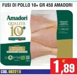 Immenso Cash Fusi di pollo Amadori offerta