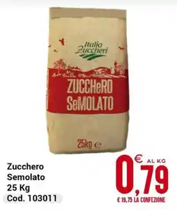 Centro Cash Zucchero Semolato offerta