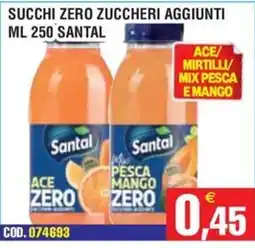 Immenso Cash Santal Ace Zero offerta