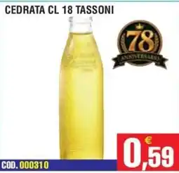 Immenso Cash Cedrata Tassoni offerta