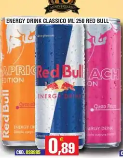 Immenso Cash Red Bull Energy Drink Classico offerta