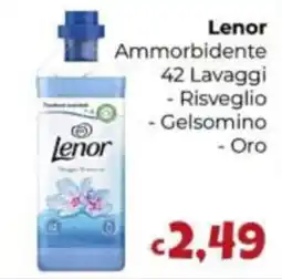Le Bolle di Giù Giù Lenor Ammorbidente offerta