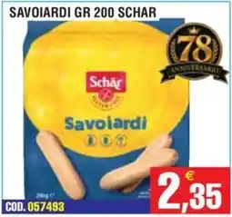 Immenso Cash Savoiardi Schar offerta