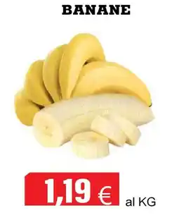 Centro frutta Banane offerta
