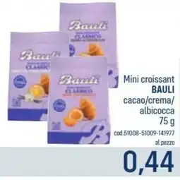 Talento Professional Store Mini croissant Bauli cacao/crema/ albicocca offerta