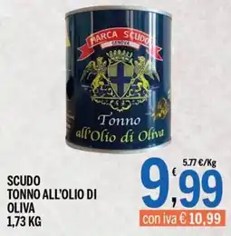 Gruppo Pascar Scudo tonno all'olio di oliva offerta