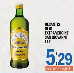Gruppo Pascar Olio extra vergine San Giovanni Desantis offerta