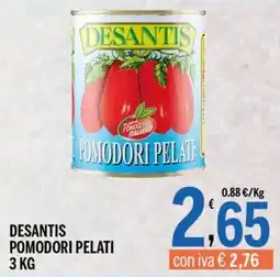 Gruppo Pascar Desantis pomodori pelati offerta