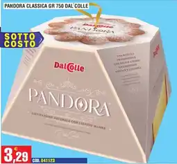 Immenso Cash Pandora classica Dal Colle offerta