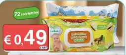 Mister Risparmio Salviettine igienizzanti bimbi levBaby offerta